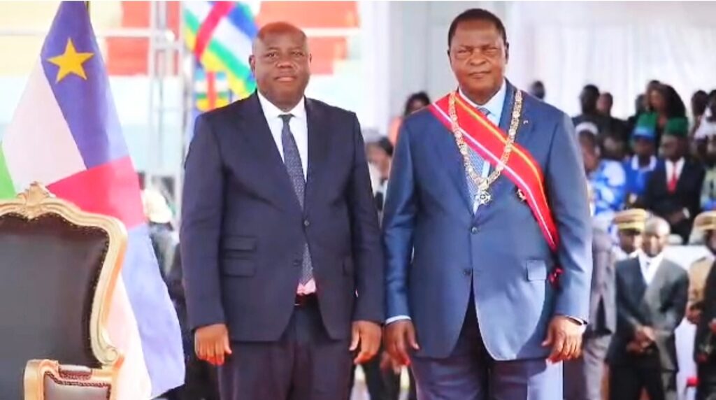 El Primer Ministro asiste a la investidura del Presidente de la República Centroafricana