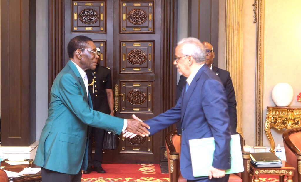 Audiencia con el enviado especial del Presidente de Mauritania