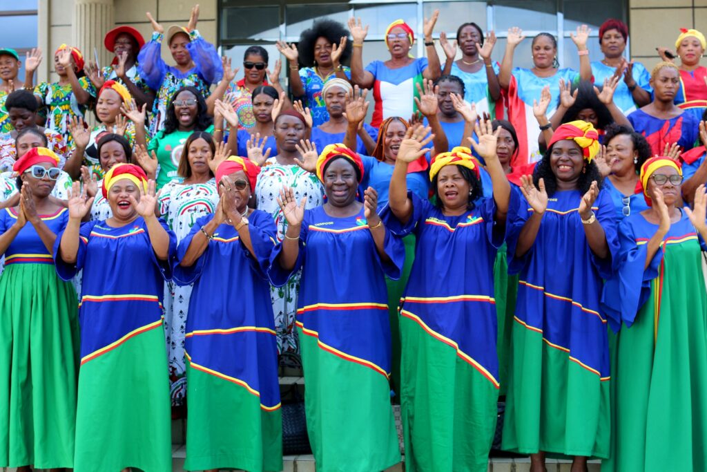 Las mujeres de la OEMPDGE felicitan al Vicepresidente del PDGE, Hermano Militante Nguema Obiang Mangue, por su natalicio
