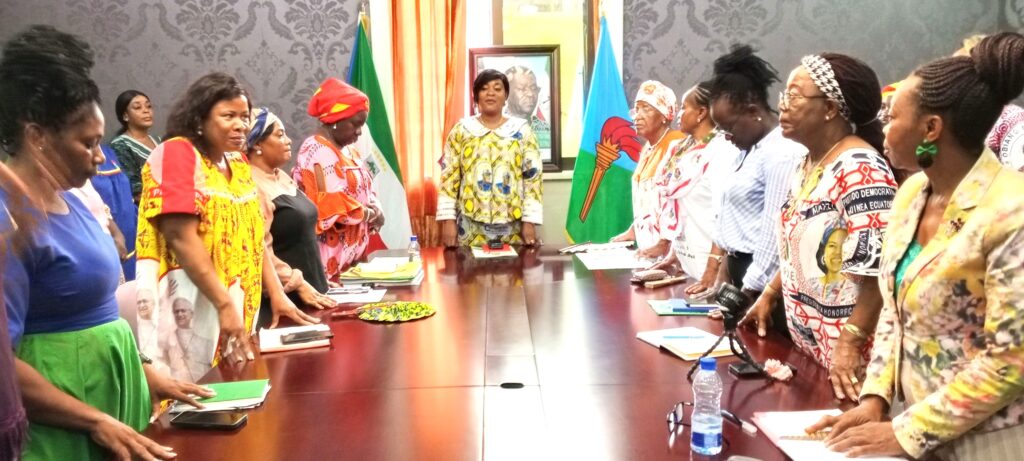 Judith Nfono Ngomo Nchama llama a fortalecer la participación organizada de la mujer militante