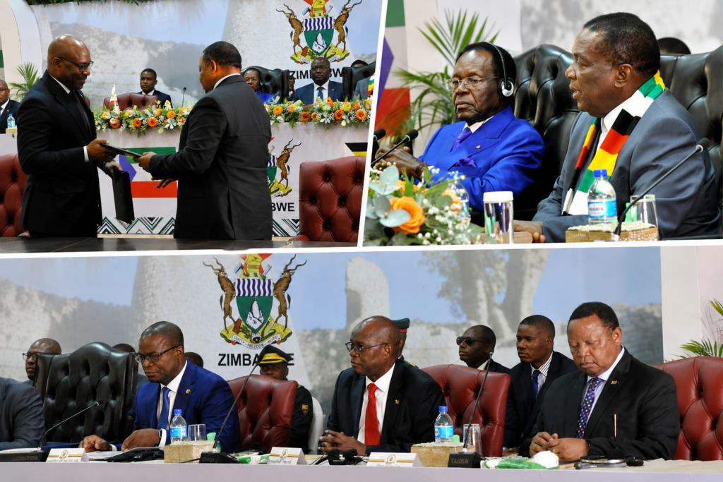 Finaliza la visita a Zimbabue de la Pareja Presidencial con la firma de cinco nuevos acuerdos