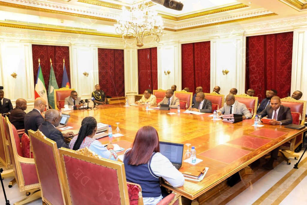 El Gobierno analiza el funcionamiento del Aeropuerto de Malabo gestionado por Terminals Holding
