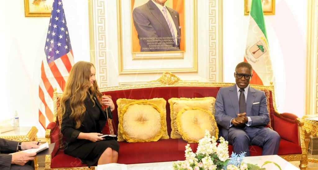 El Vicepresidente recibe a la Secretaria adjunta de Estado de EE.UU. para África central
