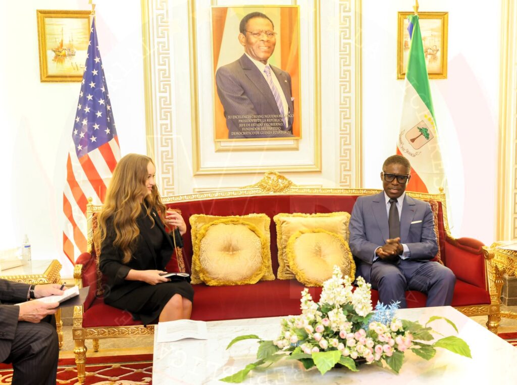 El Vicepresidente recibe a la Secretaria adjunta de Estado de EE.UU. para África central