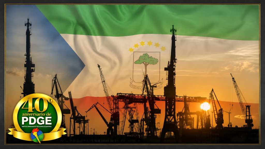 LA HISTORIA DEL PDGE.  Capítulo X: EL PDGE lidera la transformación económica del país