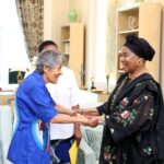La Primera Dama mantiene un encuentro con la Superiora General de las Salesianas