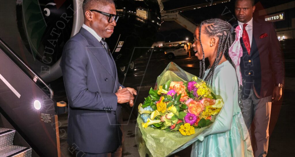 S.E. Nguema Obiang Mangue llega a Nueva York para participar en la 81.ª Asamblea General de la ONU S.E. Nguema Obiang Mangue llega a Nueva York para participar en la 81.ª Asamblea General de la ONU