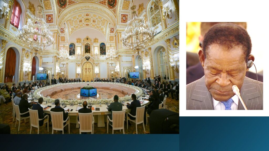 III Cumbre Rusia-África: Obiang quiebra el paradigma de la ayuda y consagra la doctrina de la Soberanía Industrial